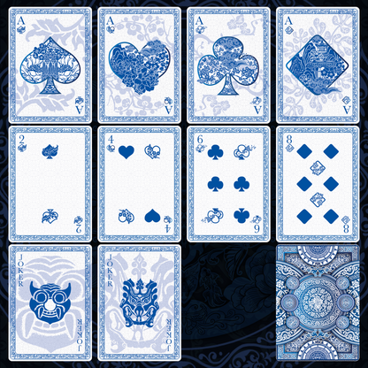 Qing Hua Playing Cards