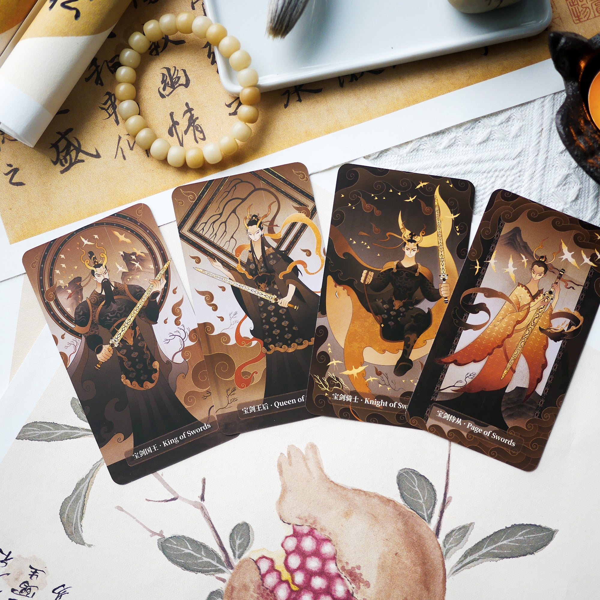 Dragon (Lóng) Tarot – Vermilion Collection