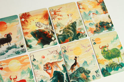Zodiac Charms Playing Cards