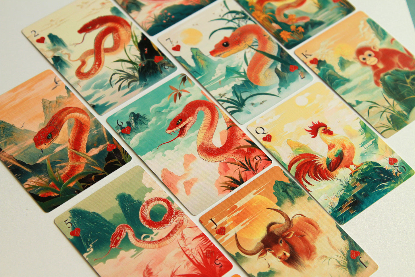 Zodiac Charms Playing Cards