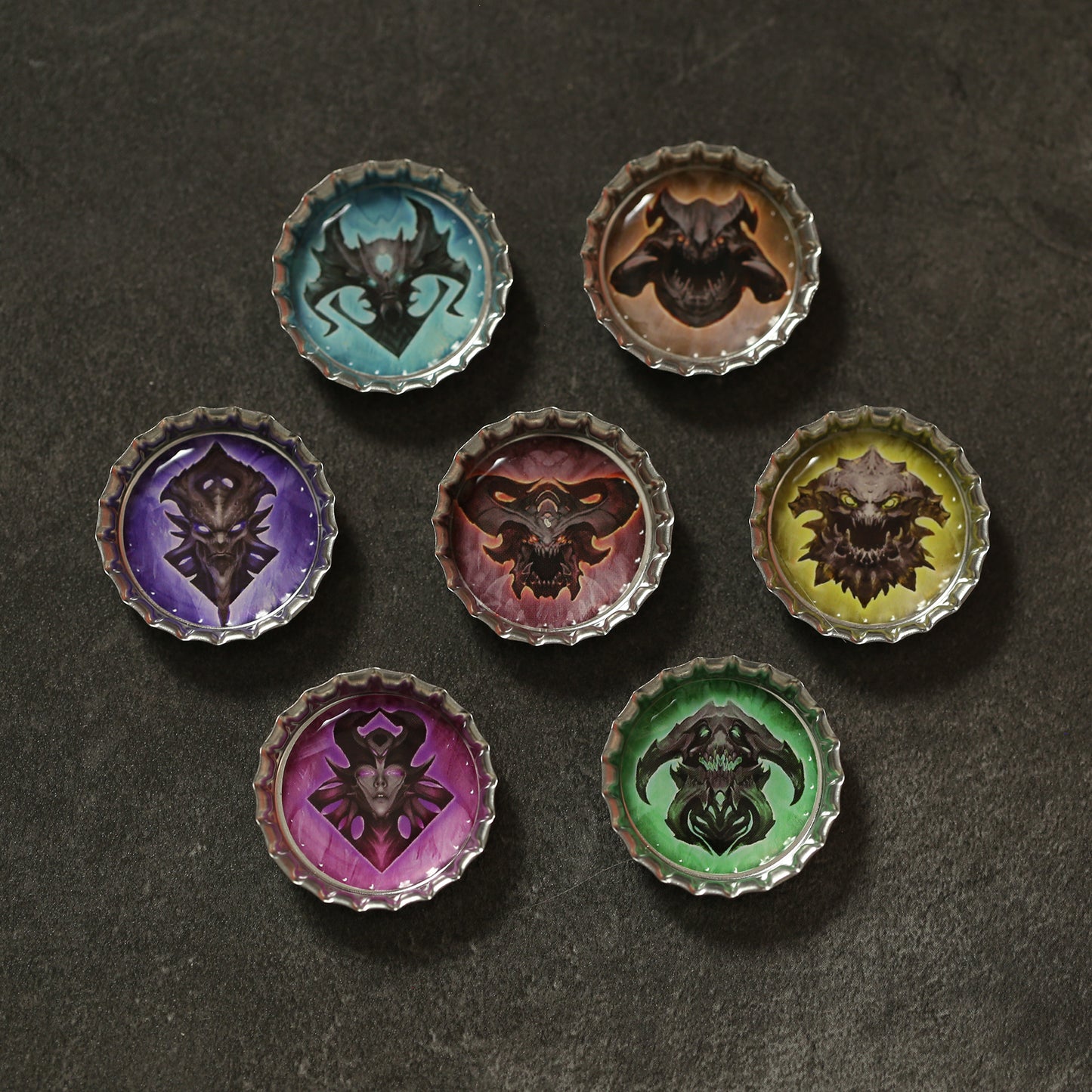 Seven Deadly Sins Fridge Magnets