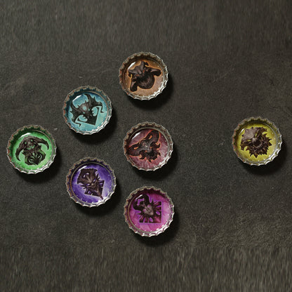 Seven Deadly Sins Fridge Magnets