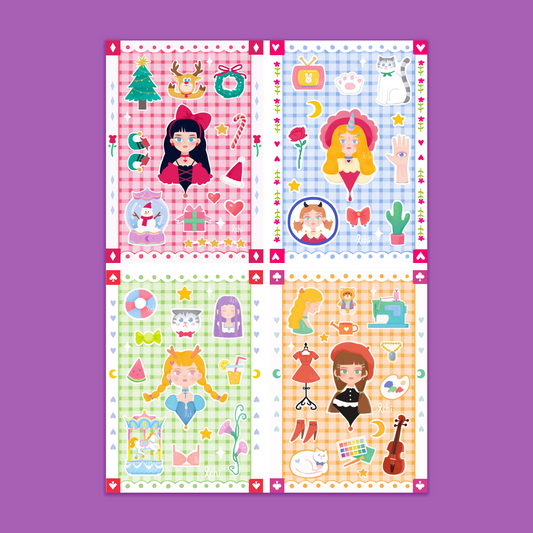 Sleepwalker's Journal Stickers