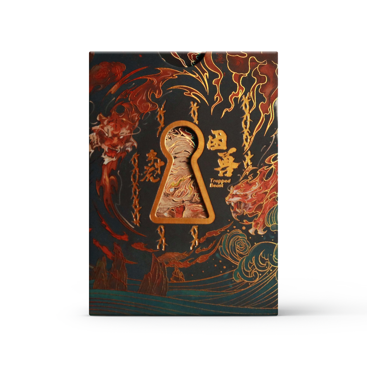 Imprisoned Tiger Playing Card Gift Set