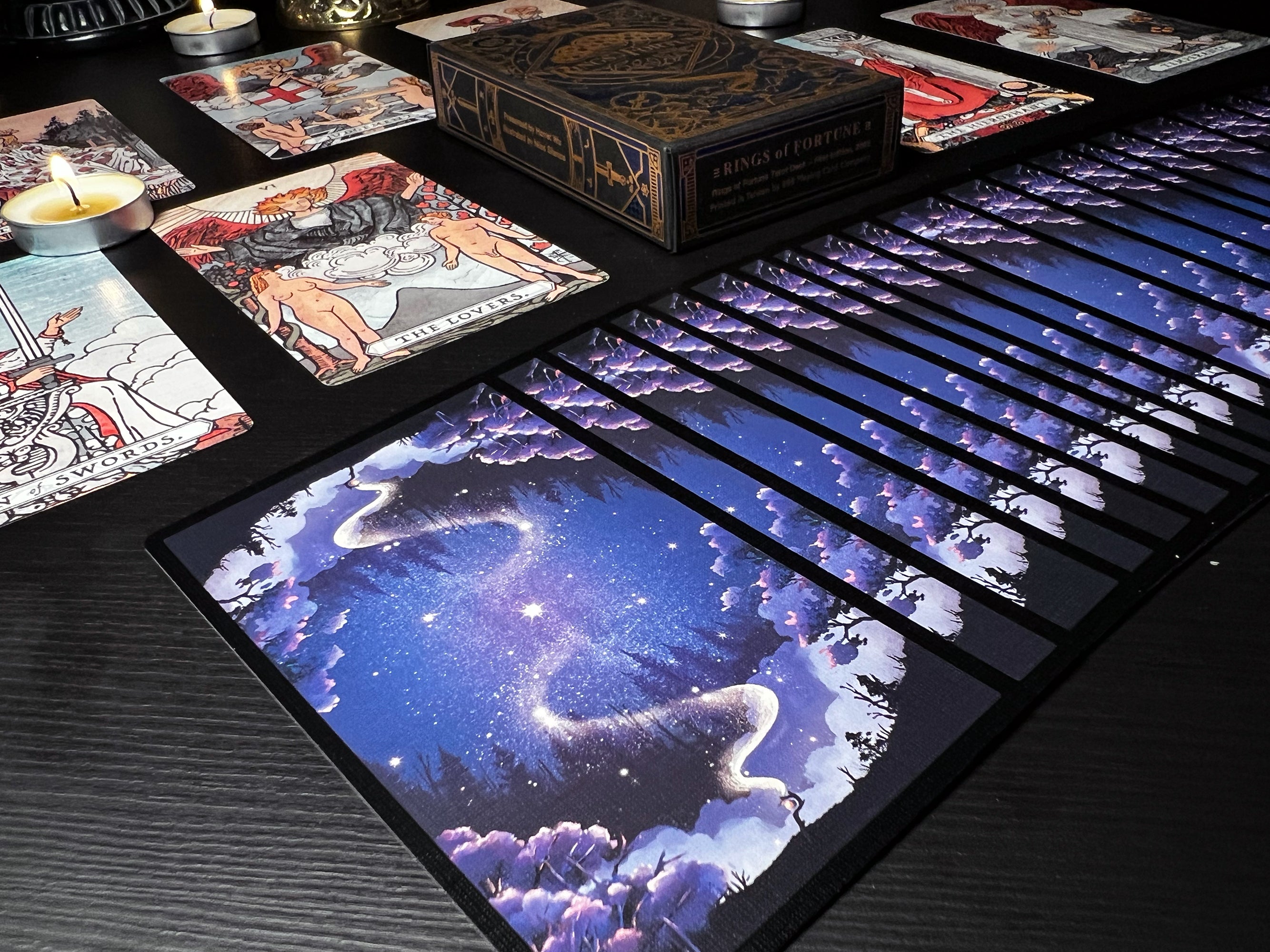 Rings of Fortune Tarot – Vermilion Collection