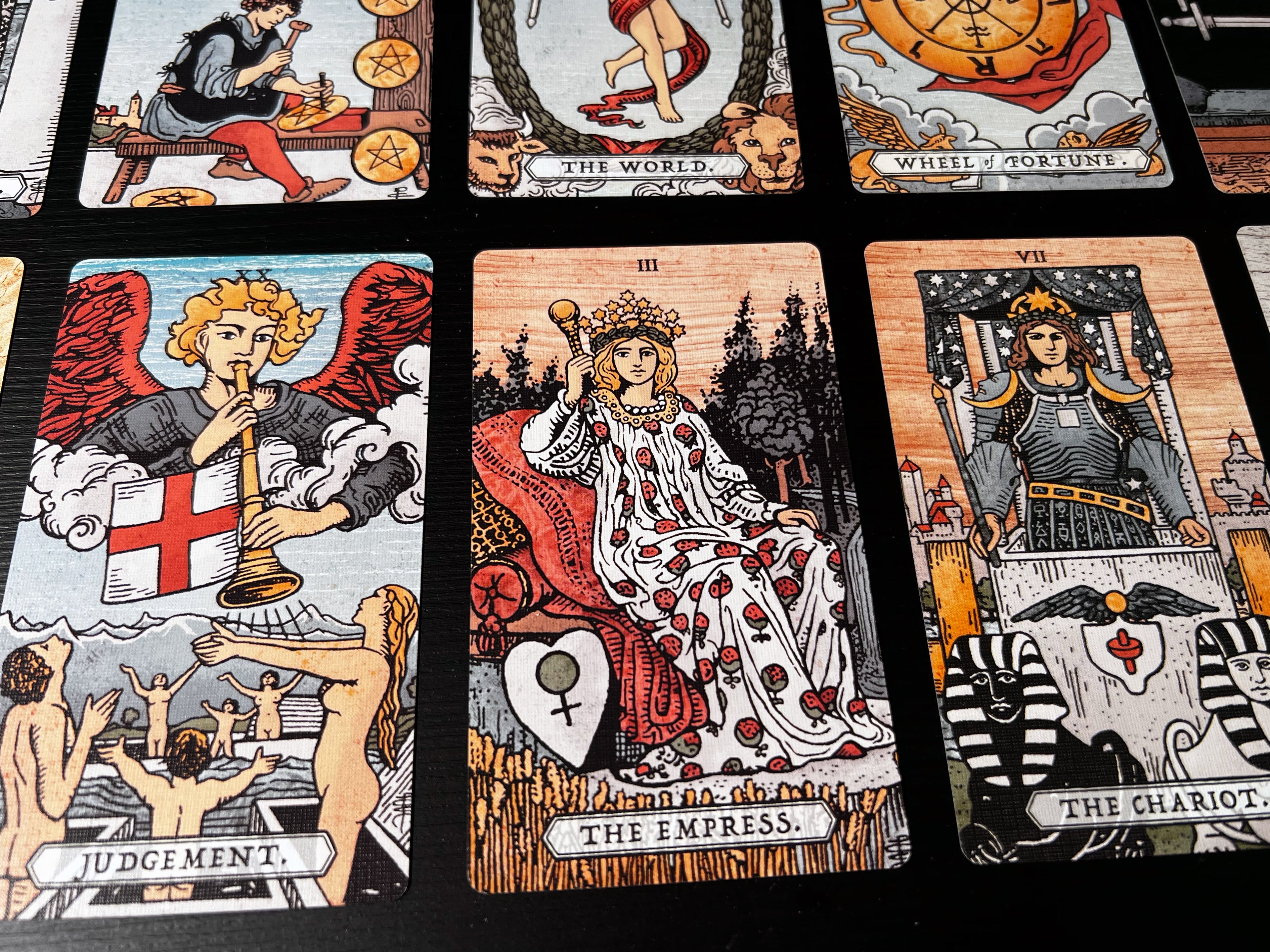 Rings of Fortune Tarot – Vermilion Collection