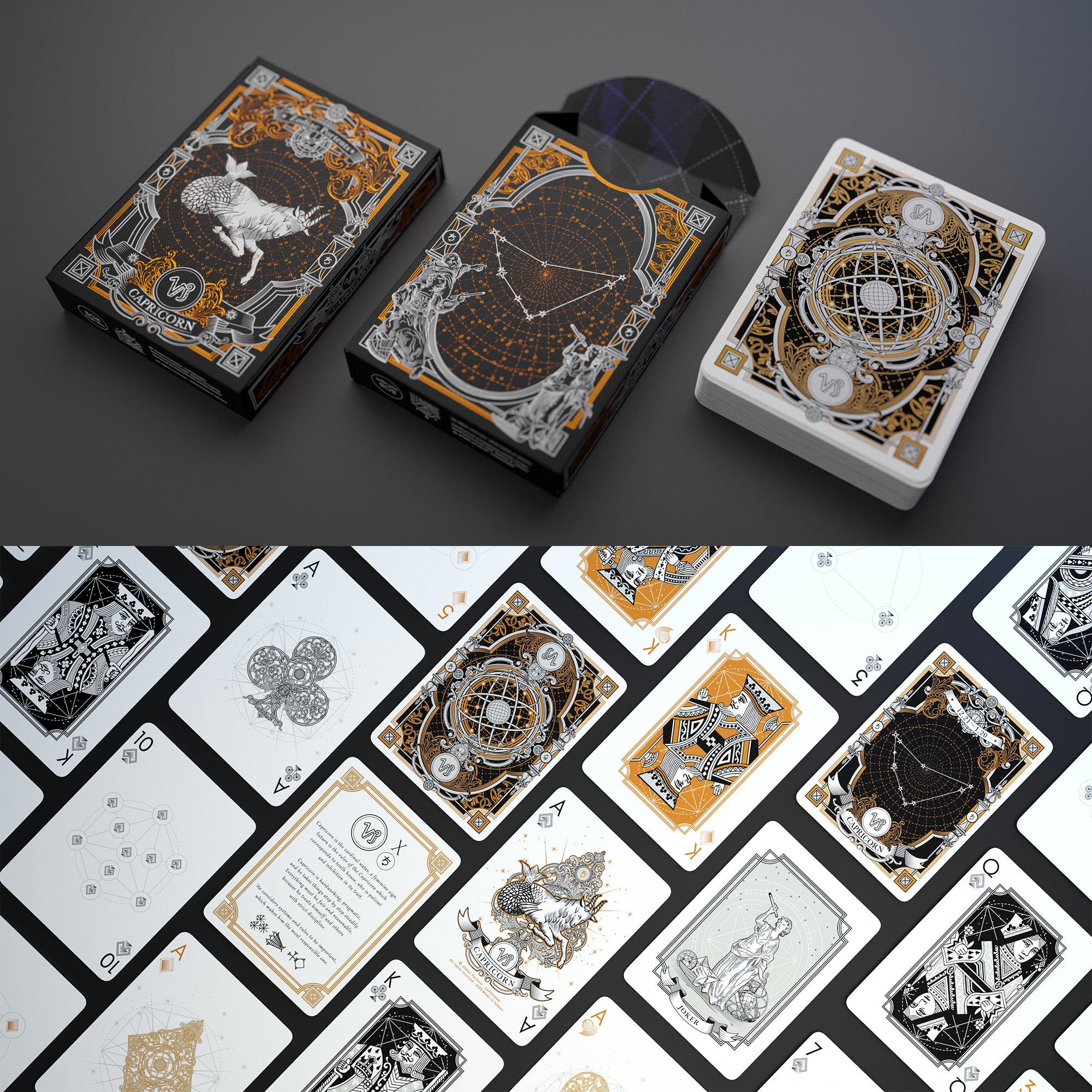 Zodiac Portents Playing Cards – Vermilion Collection
