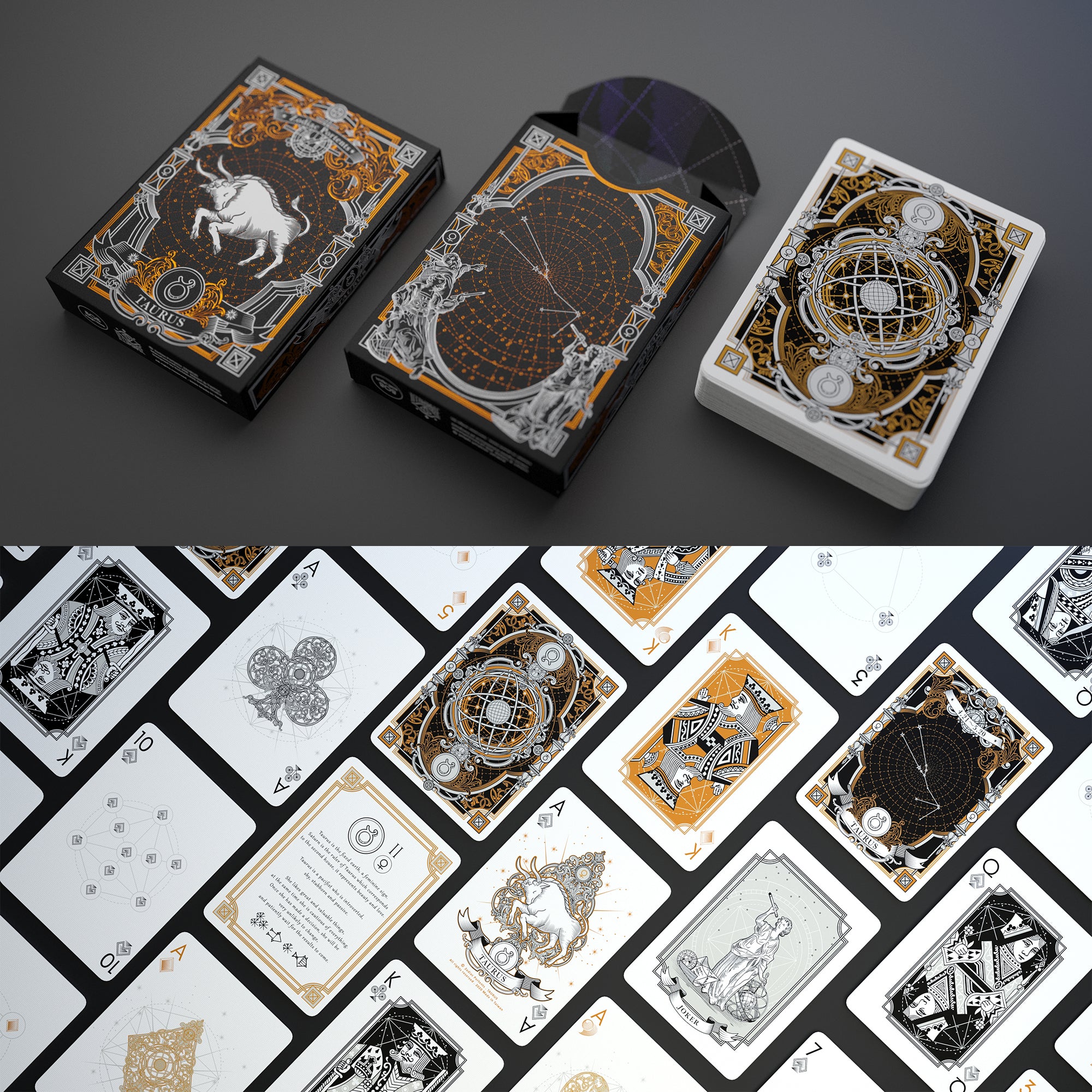 Zodiac Portents Playing Cards – Vermilion Collection
