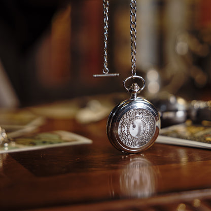 Lord of Mysteries Klein Series Handcrafted Steampunk Quartz Pocket Watch
