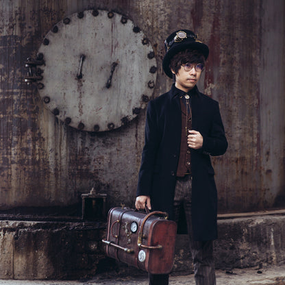 "The Boiler" Handcrafted Steampunk Travel Suitcase