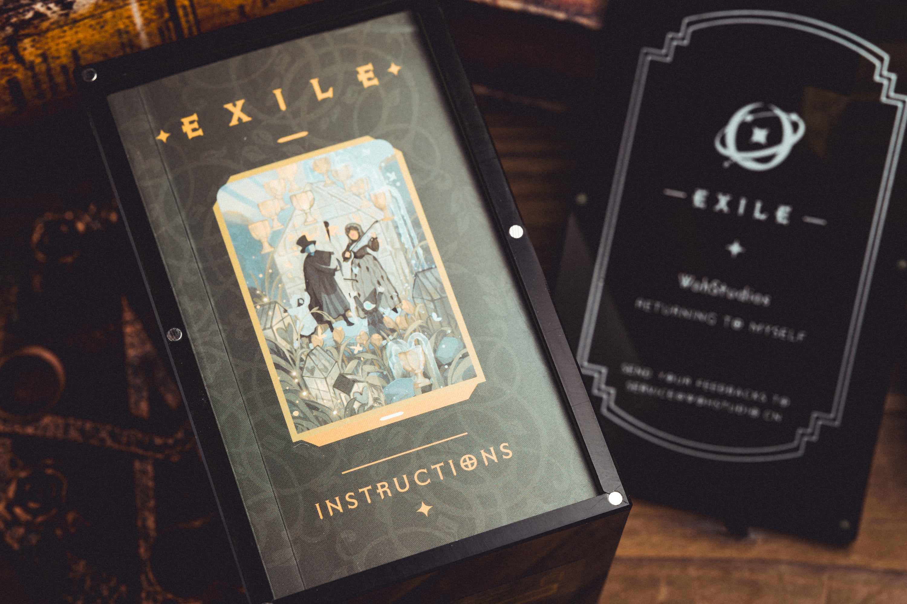 Exile Tarot Lenticular Edition – Vermilion Collection