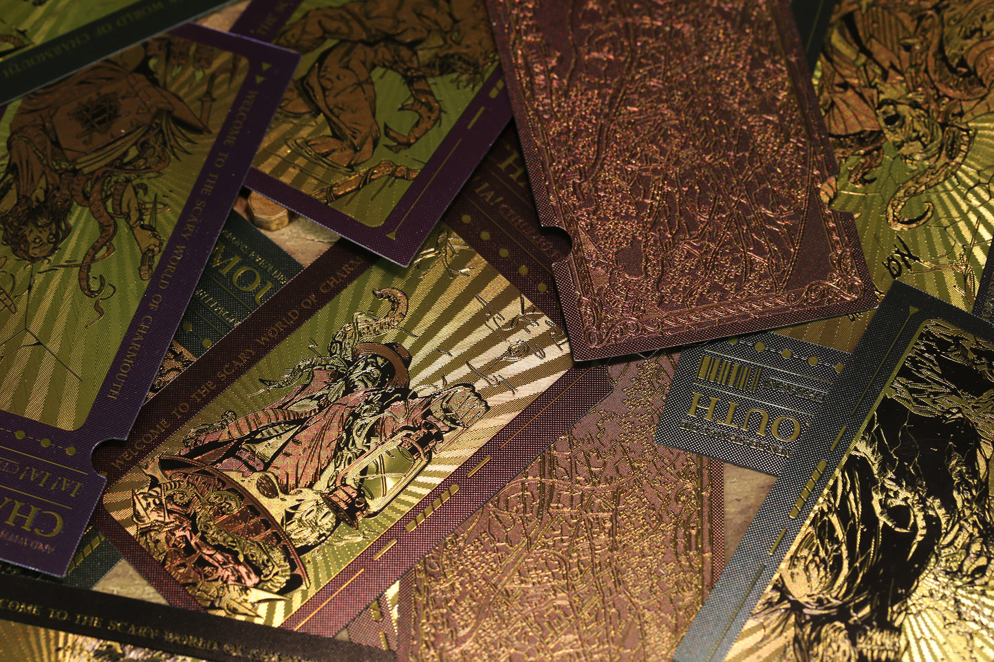 The Charmouth Horror Foil Bookmarks