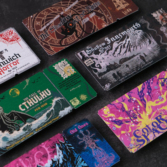 Stargazers Mirage Cthulhu Mythos PVC Ticket Bookmarks