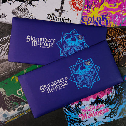 Stargazers Mirage Cthulhu Mythos PVC Ticket Bookmarks