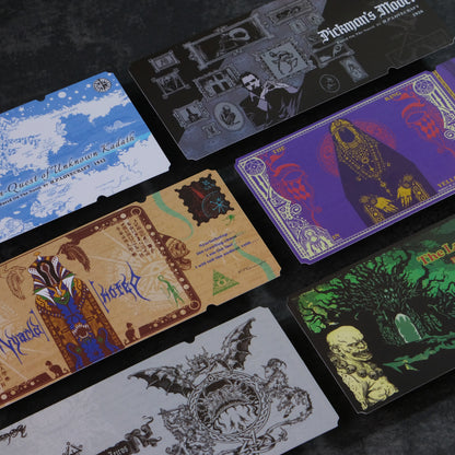Stargazers Mirage Cthulhu Mythos PVC Ticket Bookmarks