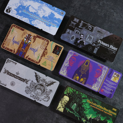 Stargazers Mirage Cthulhu Mythos PVC Ticket Bookmarks