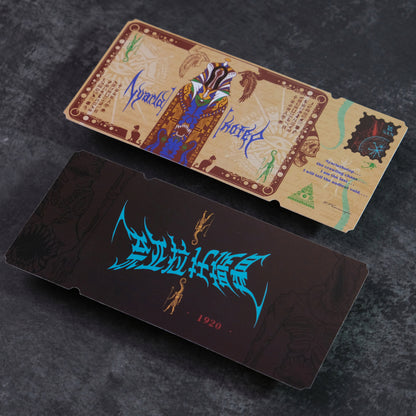 Stargazers Mirage Cthulhu Mythos PVC Ticket Bookmarks