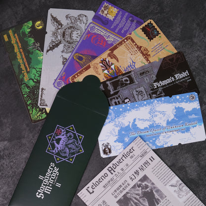 Stargazers Mirage Cthulhu Mythos PVC Ticket Bookmarks