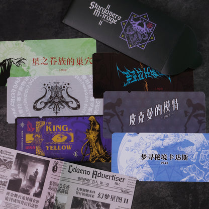 Stargazers Mirage Cthulhu Mythos PVC Ticket Bookmarks