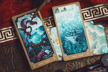 靈津典辭易經六十四卦牌