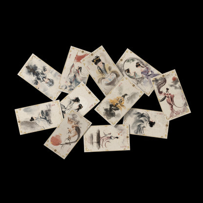 易传国风易经六十四卦牌