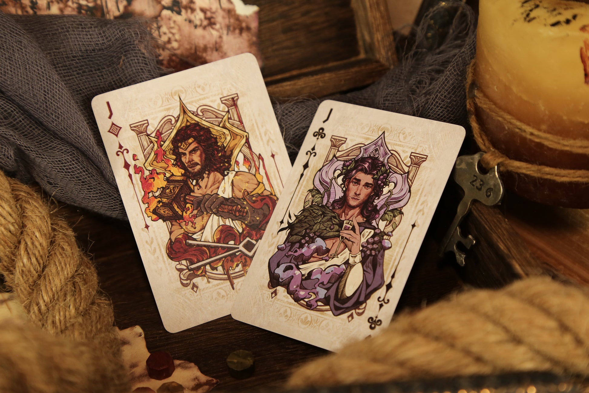 yugioh greek deck Greek Mythology Playing Cards – Vermilion Collection main image 1