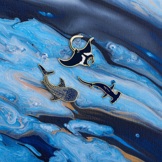 daparo Enamel Pins "Giants of the Deep"