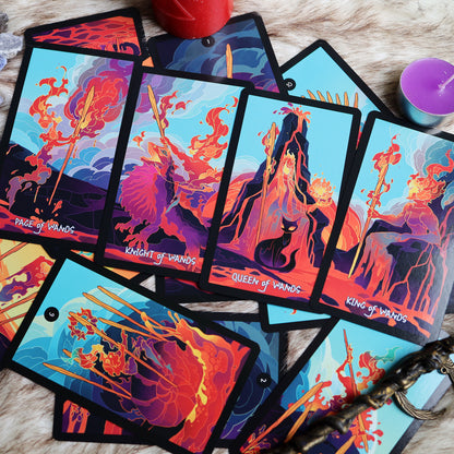 元素力量塔罗牌