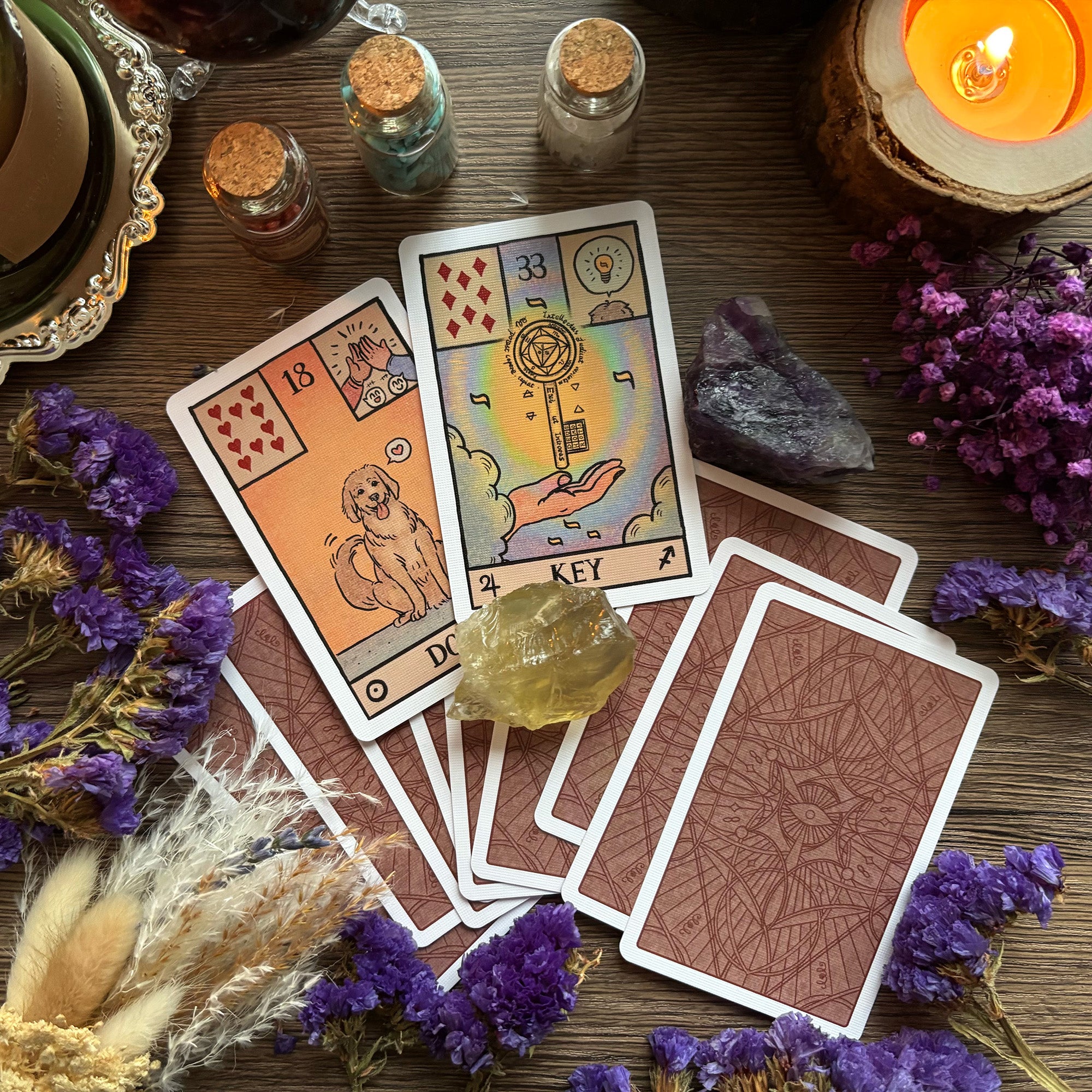 Akashic Eye Lenormand – Vermilion Collection