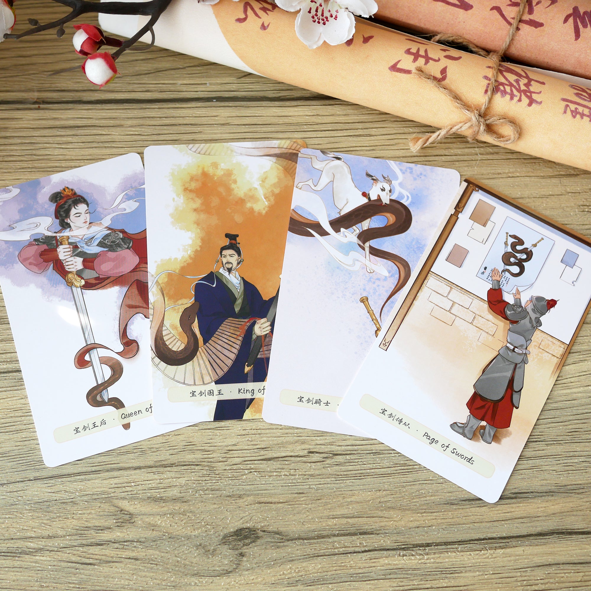 The Spiritual Snake Tarot – Vermilion Collection