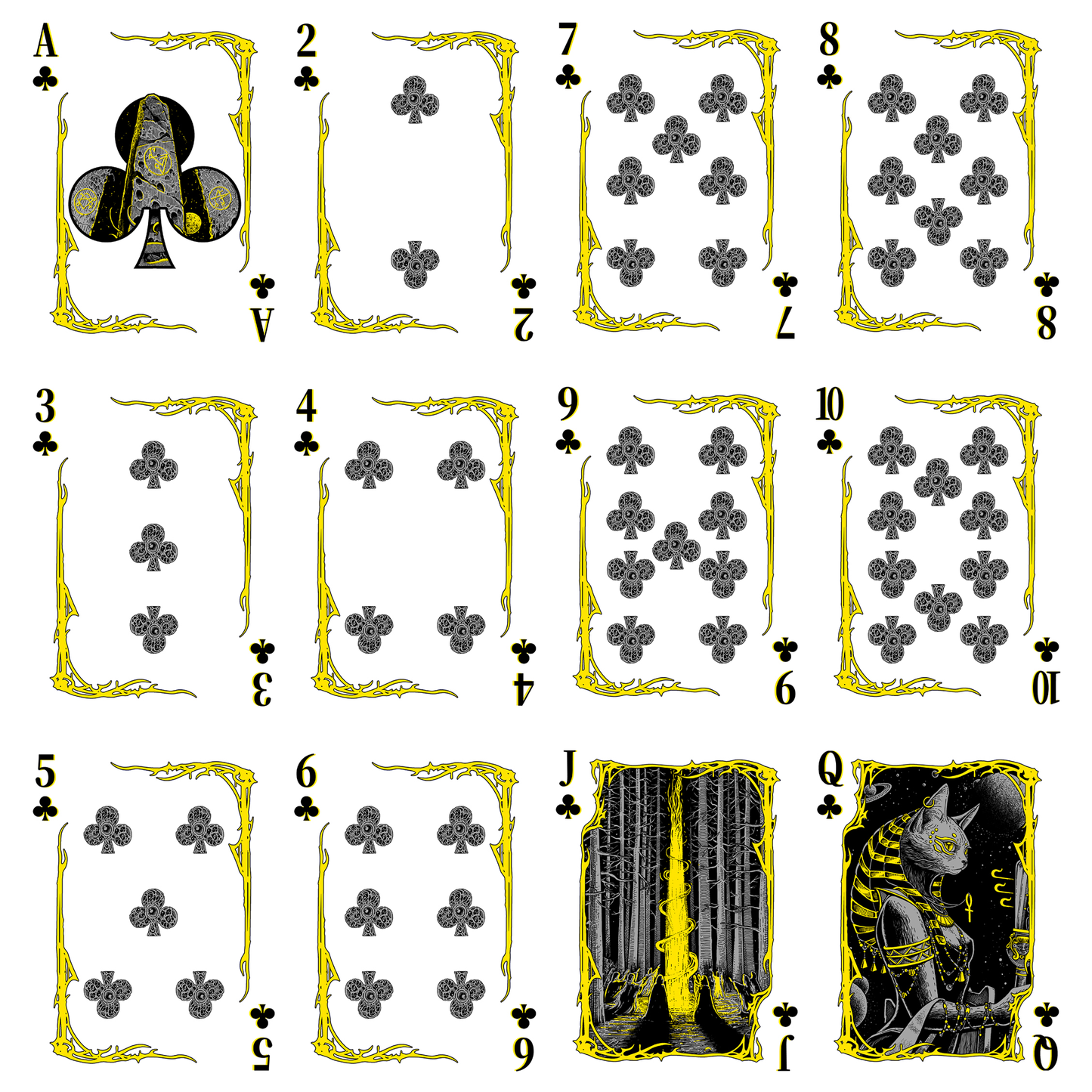 Shadow of Aeons Playing Cards