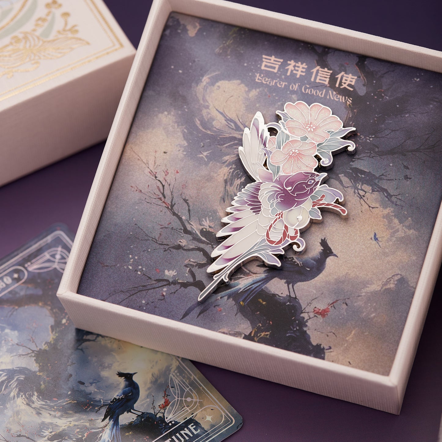 Eastern Auspice Enamel Pins