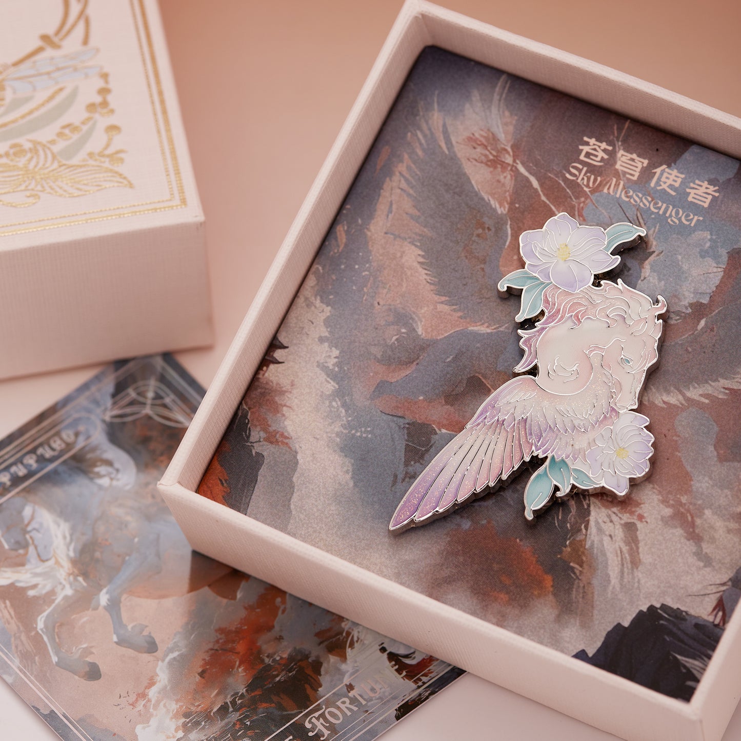 Eastern Auspice Enamel Pins