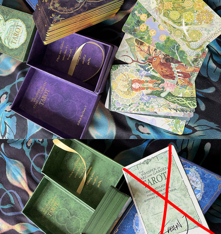 The Whisper of Stars and Garden Tarot – Vermilion Collection