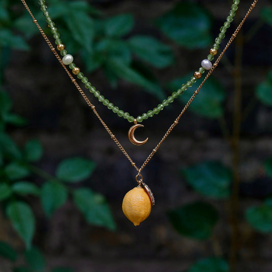 YIHE Ceramic Necklace "Lemoon"