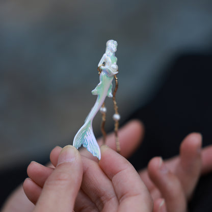 YIHE Ceramic Necklace "Mermaid"