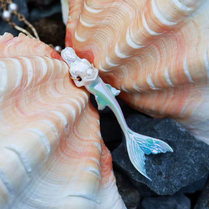 YIHE Ceramic Necklace "Mermaid"