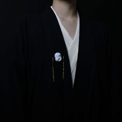 YIHE Ceramic Brooches "Joy on the Brows"