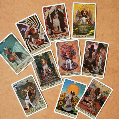 Tarot of Beagle Dogs