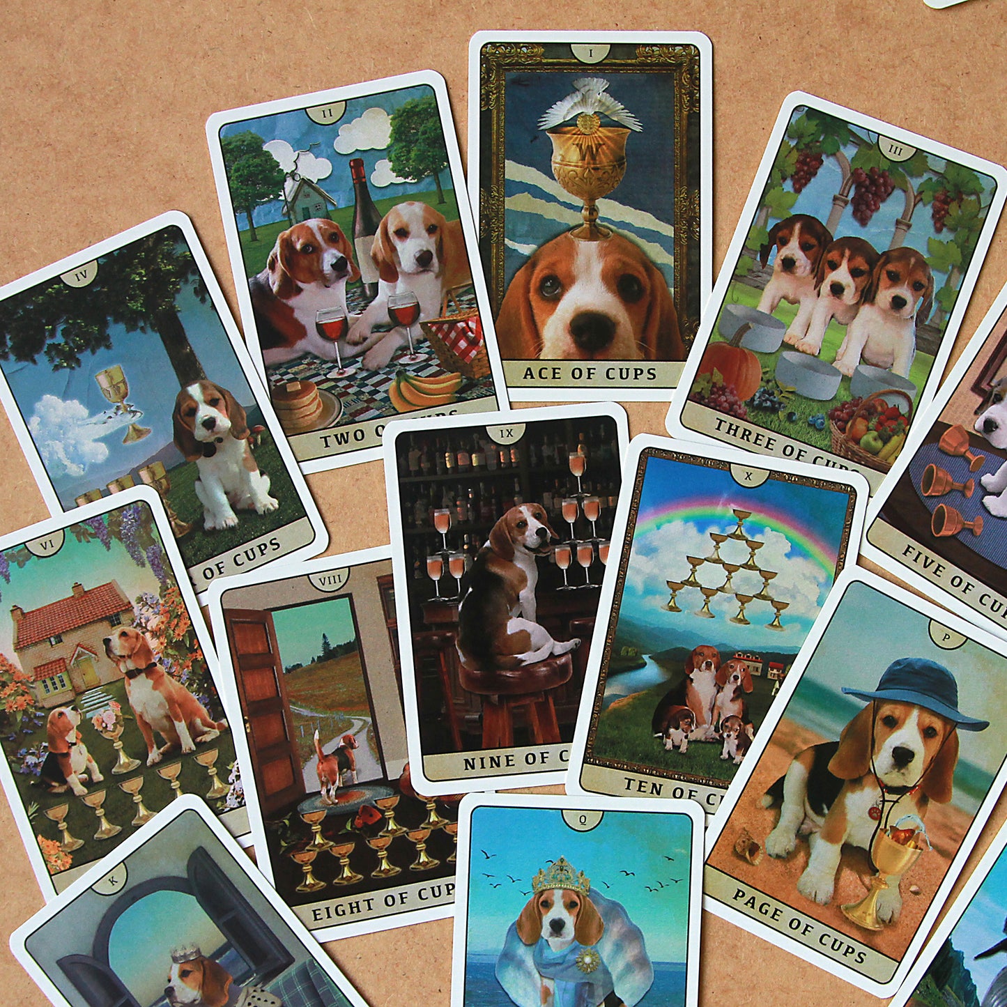 Tarot of Beagle Dogs
