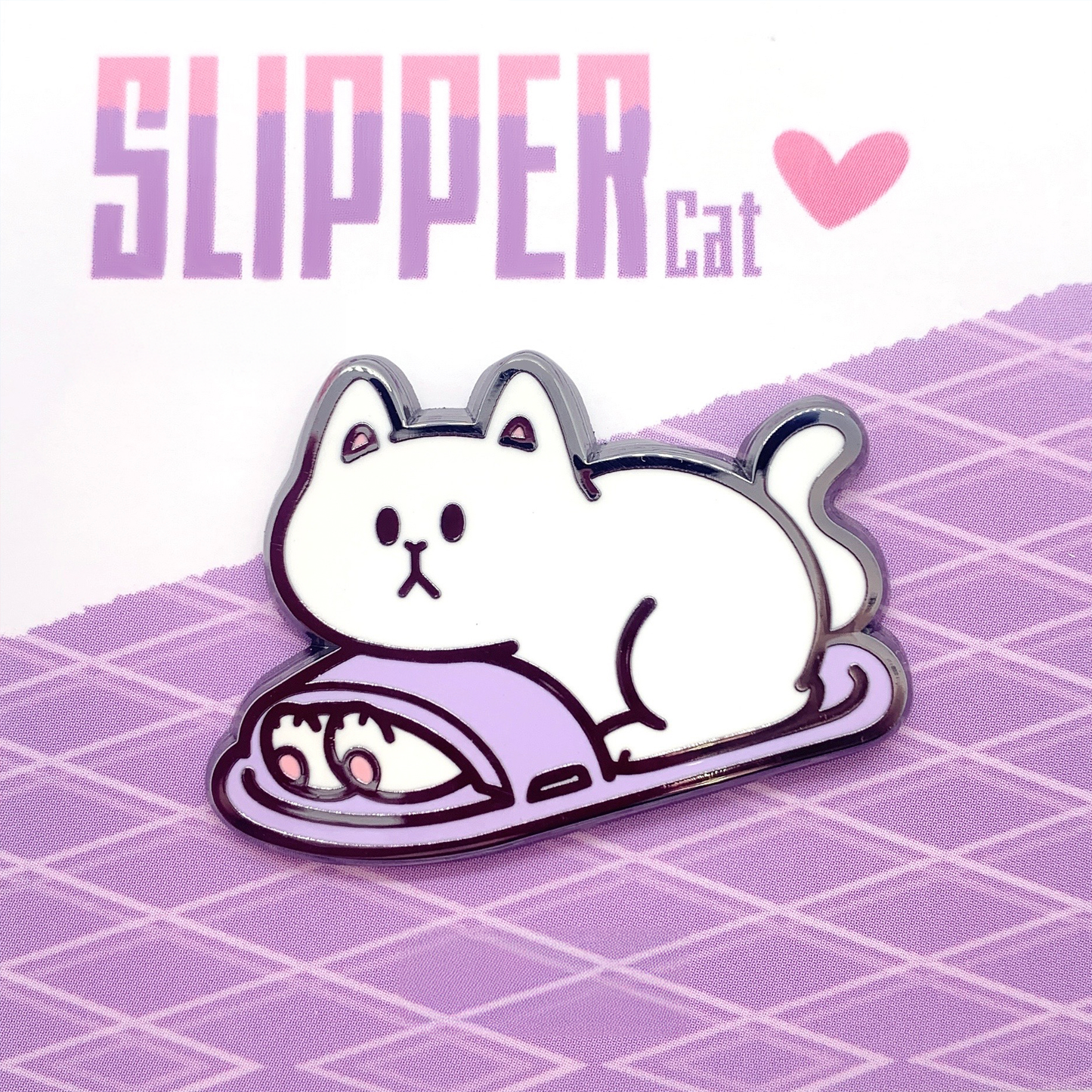 Stop! Mini Planet Enamel Pins Chill Cat Series