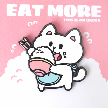 Stop! Mini Planet Enamel Pins Chill Cat Series