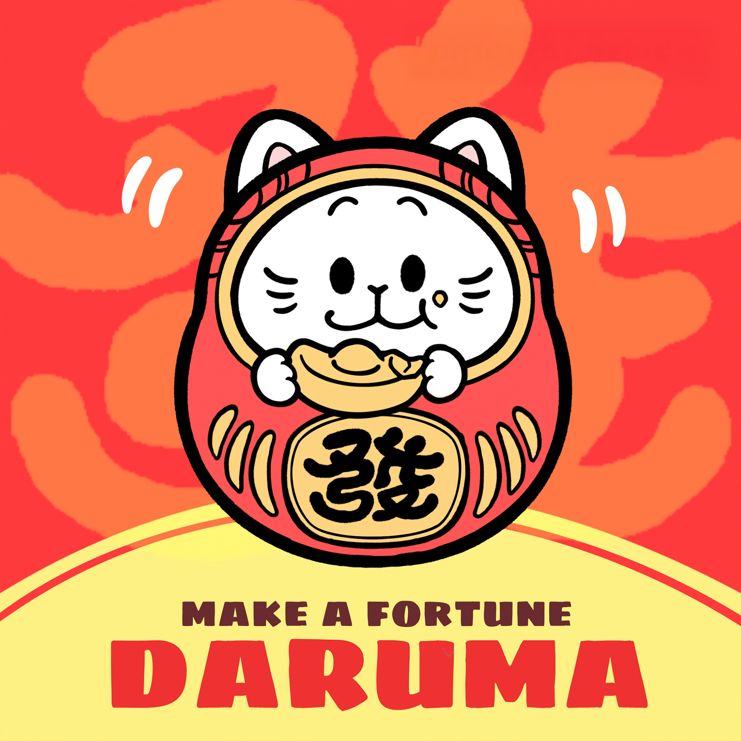 Stop! Mini Planet Enamel Pins Lucky Cat Series