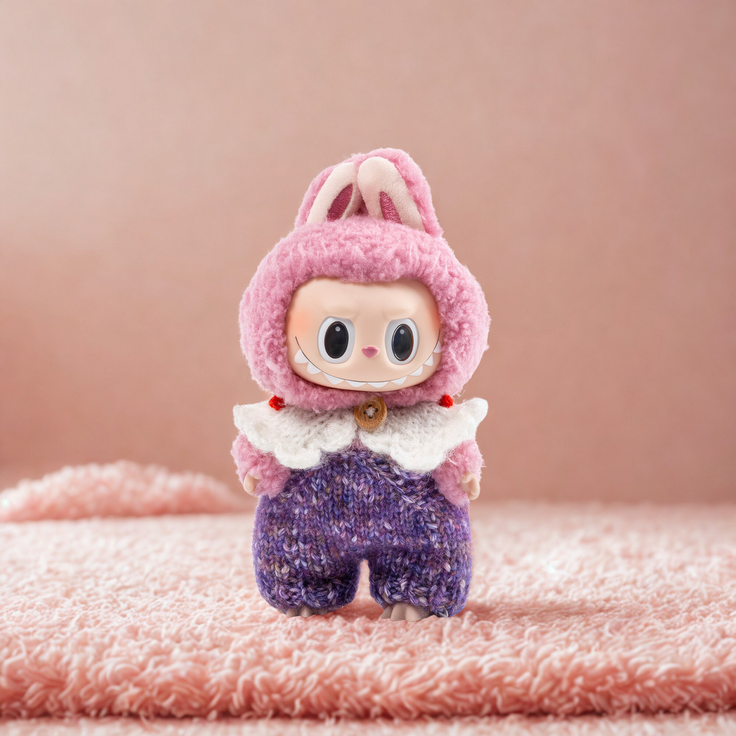 Handmade Clothes for Labubu & 15-17 cm Dolls "Winter Mode"