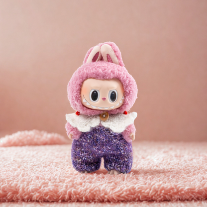 Handmade Clothes for Labubu & 15-17 cm Dolls "Winter Mode"