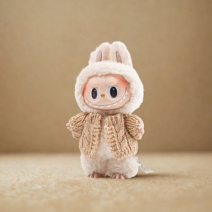 Handmade Clothes for Labubu & 15-17 cm Dolls "Winter Mode"