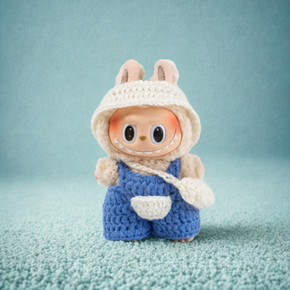 Handmade Clothes for Labubu & 15-17 cm Dolls "Winter Mode"