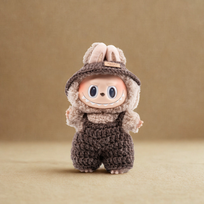 Handmade Clothes for Labubu & 15-17 cm Dolls "Winter Mode"