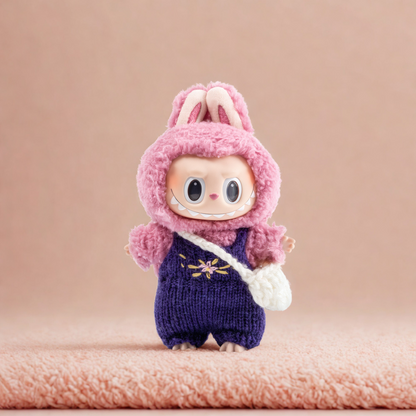 Handmade Clothes for Labubu & 15-17 cm Dolls "Winter Mode"