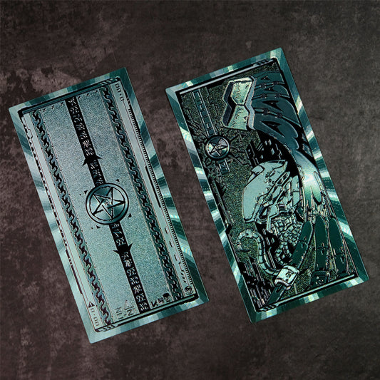 "Cthulhu 01" Cyberpunk Foil Bookmark